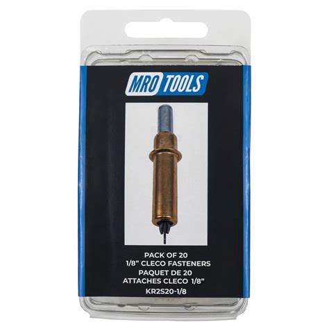 MRO Tools 1/8” Cleco Fasteners (Pack of 20)